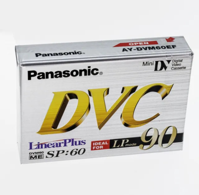 Panasonic Mini DVC Digital Video Tape/Cassette AY-DVM60EJ SP:60 LP 80 - cambuy-lives Panasonic Mini DVC Digital Video Tape/Cassette AY-DVM60EJ SP:60 LP 80 - cambuy-lives